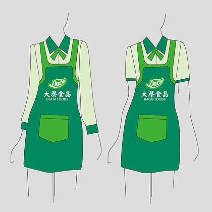 大蔡食品品牌設(shè)計—員工服裝設(shè)計